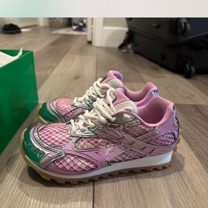 Bottega Veneta Burgundy Sneakers